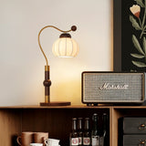 mid-century-modern-silk-fiber-pumpkin-table-lamp-with-ash-wood-base-for-bedside-lighting