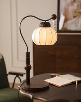 mid-century-modern-silk-fiber-pumpkin-table-lamp-with-ash-wood-base-for-bedside-lighting