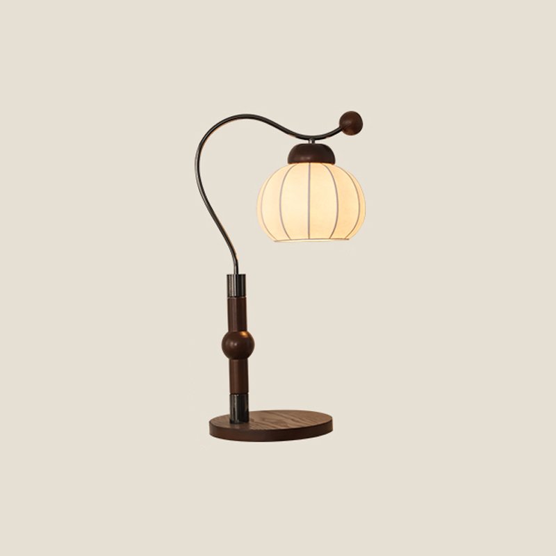 mid-century-modern-silk-fiber-pumpkin-table-lamp-with-ash-wood-base-for-bedside-lighting
