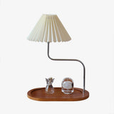Elegant Eterna TL Fabric Shade Table Lamp for Bedroom and Hotel Side Tables