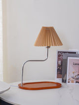 Elegant Eterna TL Fabric Shade Table Lamp for Bedroom and Hotel Side Tables