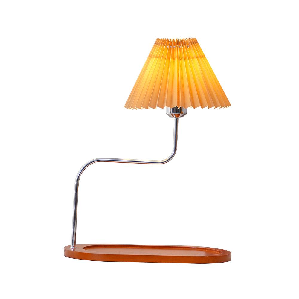 Elegant Eterna TL Fabric Shade Table Lamp for Bedroom and Hotel Side Tables