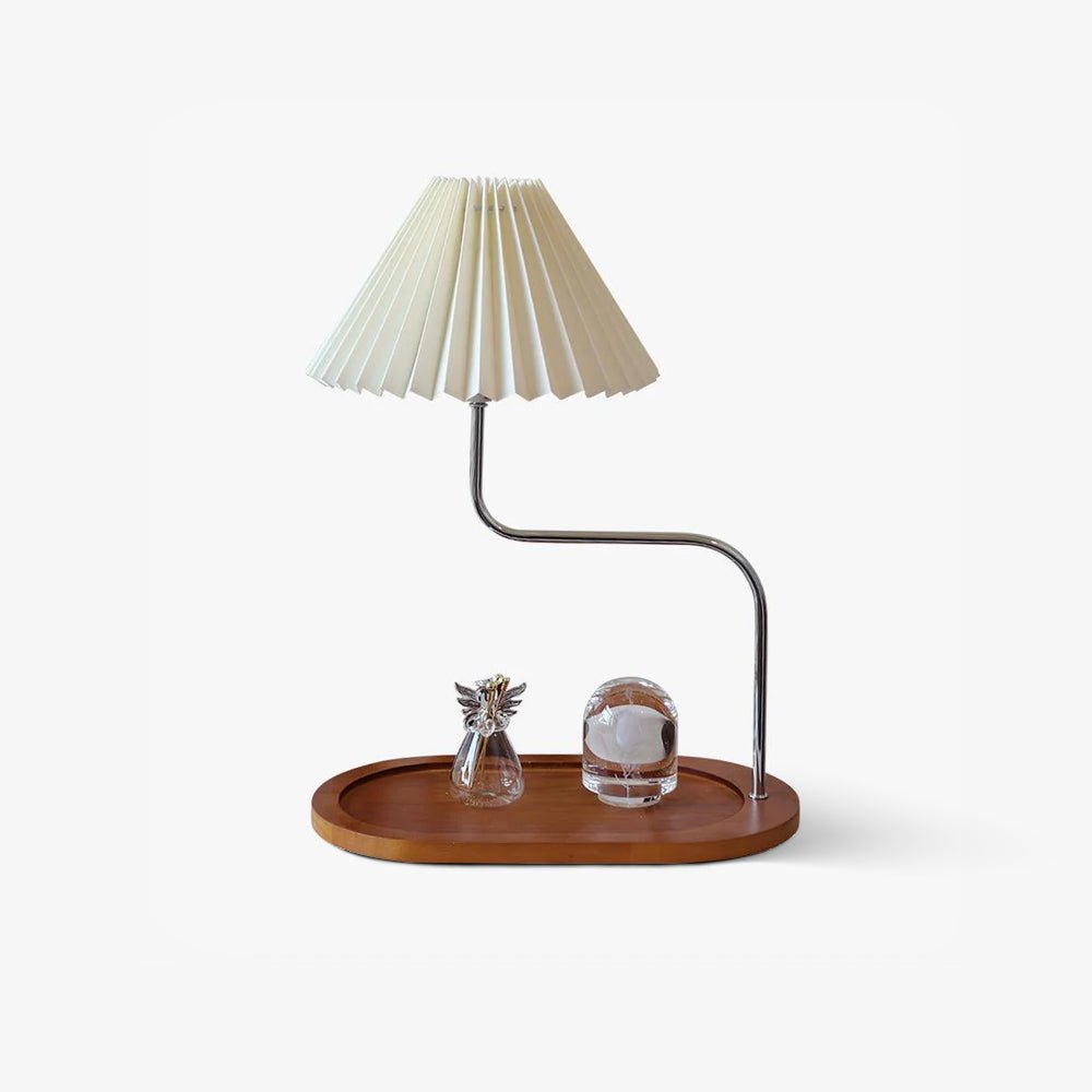 Elegant Eterna TL Fabric Shade Table Lamp for Bedroom and Hotel Side Tables