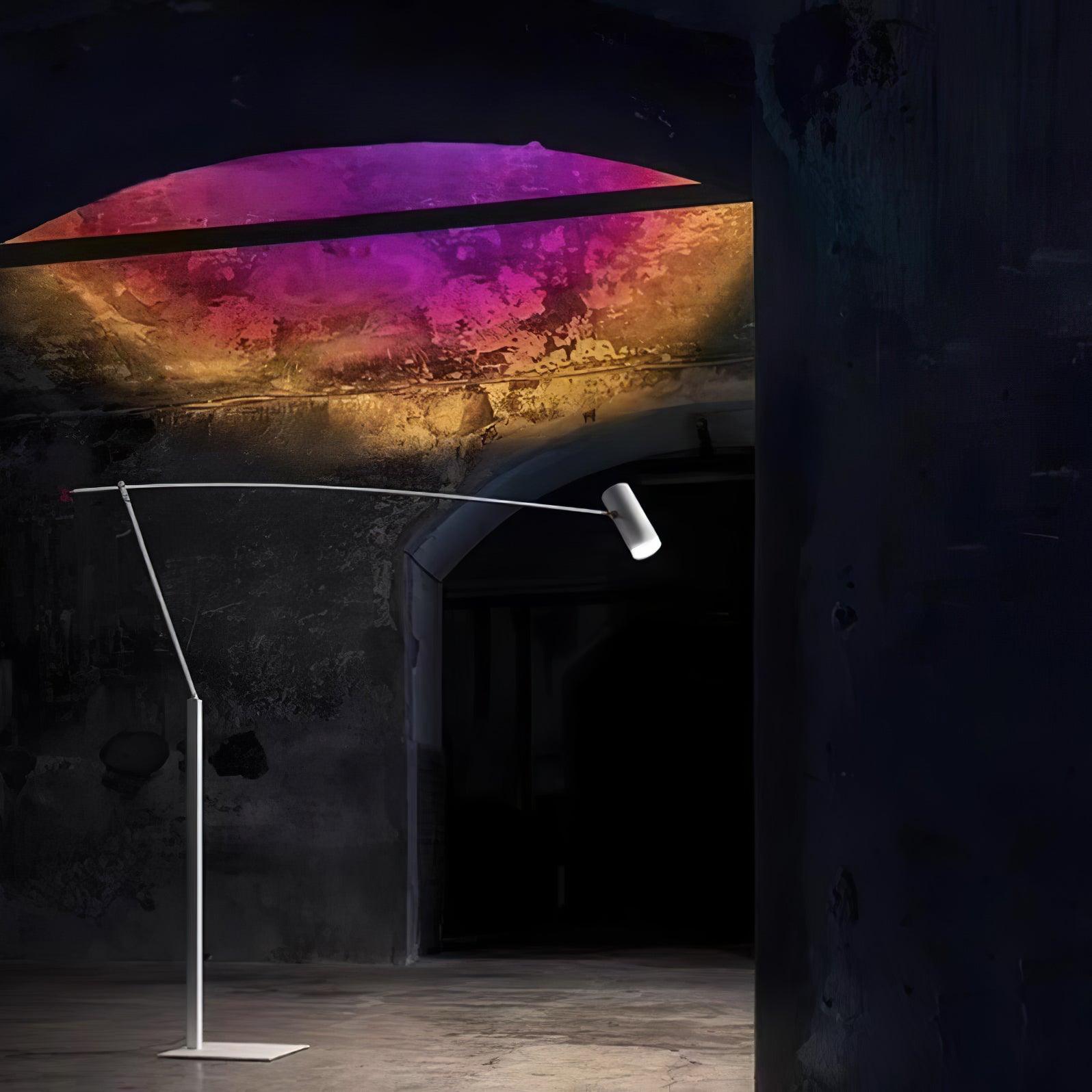Modern Ettorino Style Adjustable LED Floor Lamp for Reading and Living Spaces