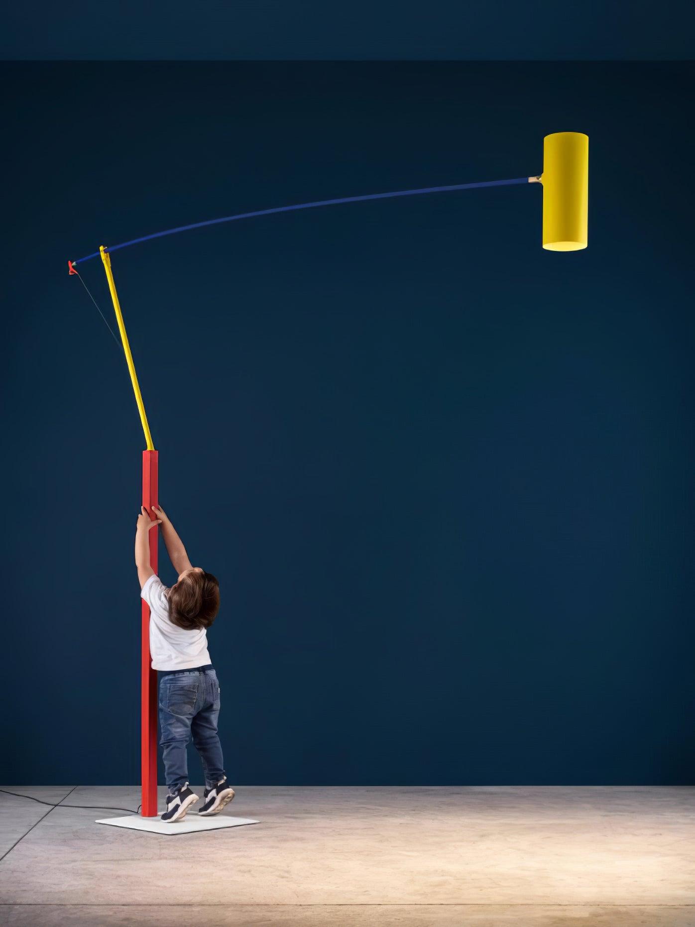 Modern Ettorino Style Adjustable LED Floor Lamp for Reading and Living Spaces