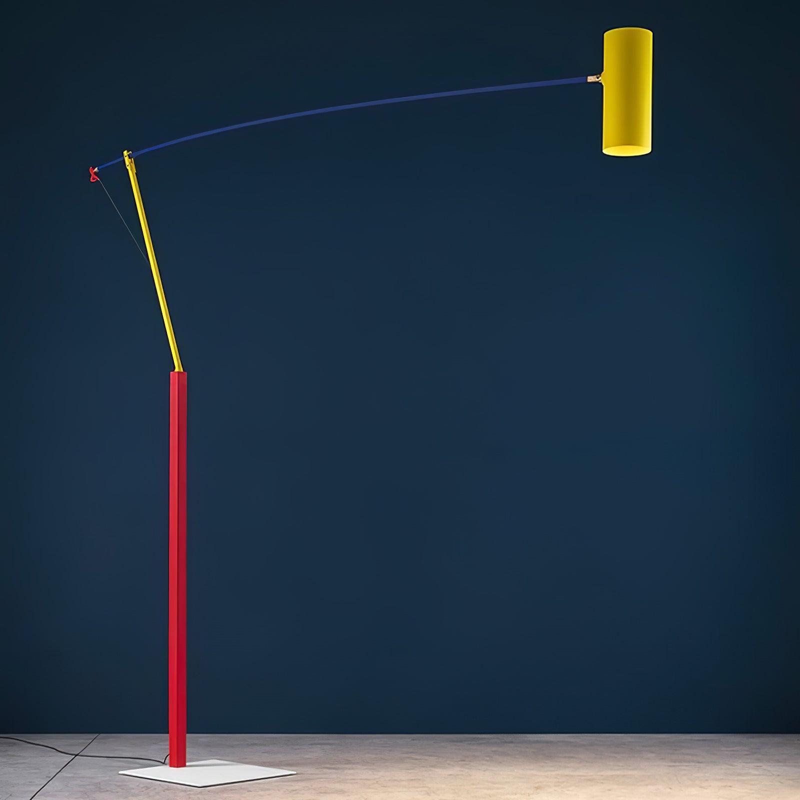 Modern Ettorino Style Adjustable LED Floor Lamp for Reading and Living Spaces