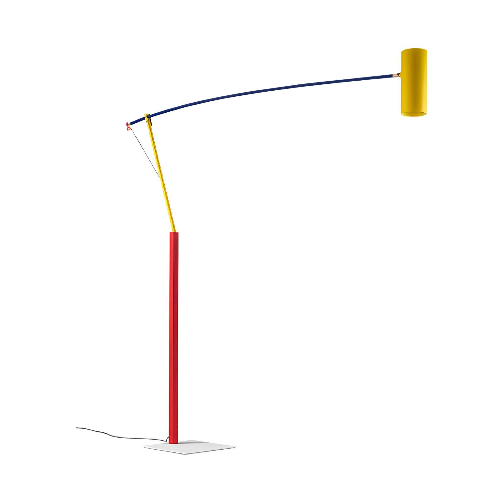 Modern Ettorino Style Adjustable LED Floor Lamp for Reading and Living Spaces