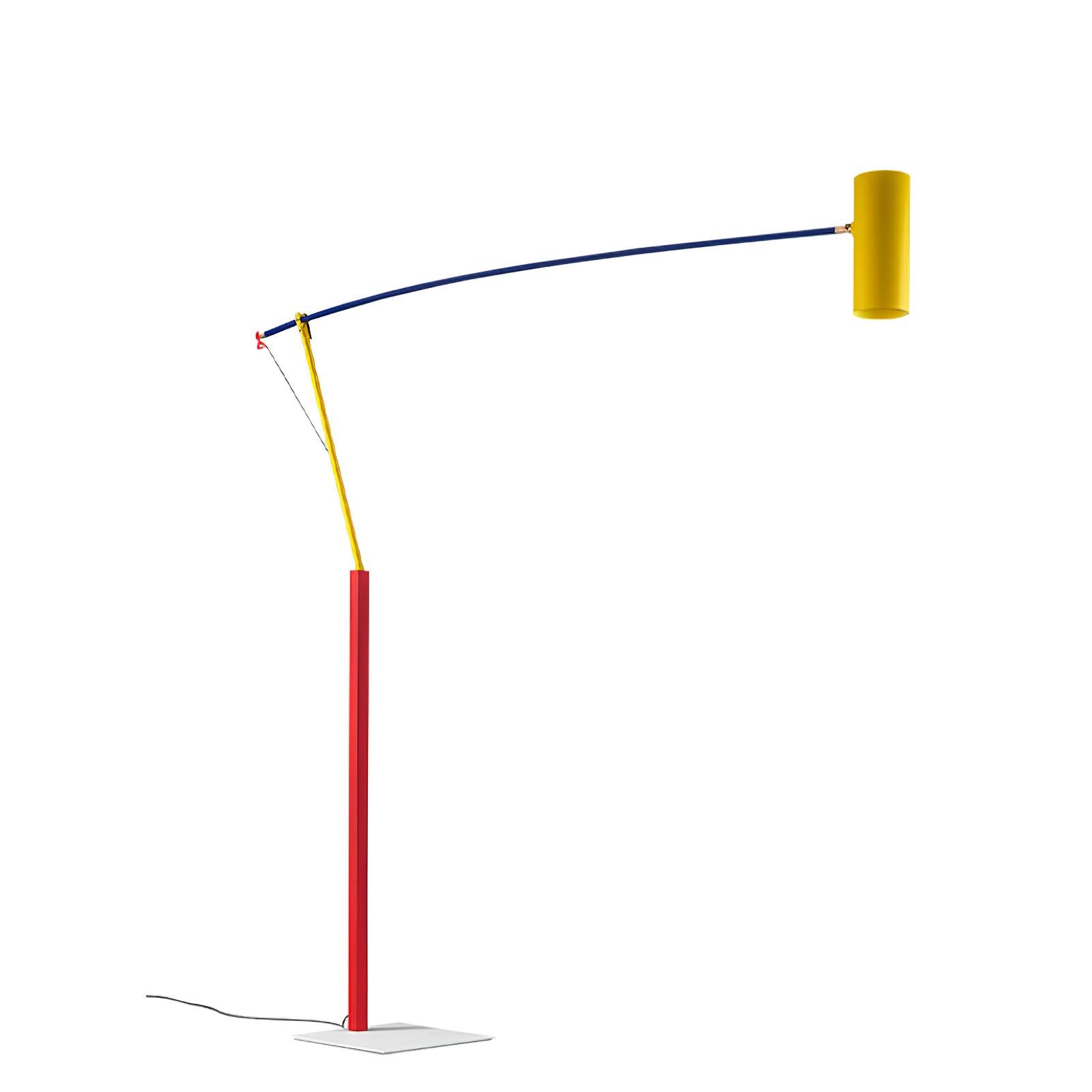 Modern Ettorino Style Adjustable LED Floor Lamp for Reading and Living Spaces