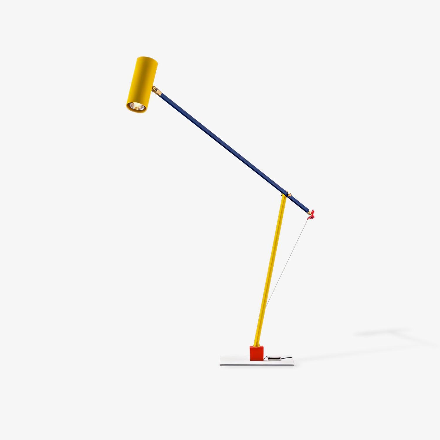 Modern Ettorino LED Table Lamp with Adjustable Arm for Task Lighting and Home Office