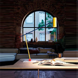 Modern Ettorino LED Table Lamp with Adjustable Arm for Task Lighting and Home Office