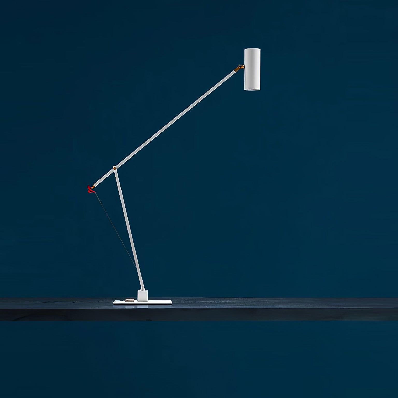 Modern Ettorino LED Table Lamp with Adjustable Arm for Task Lighting and Home Office