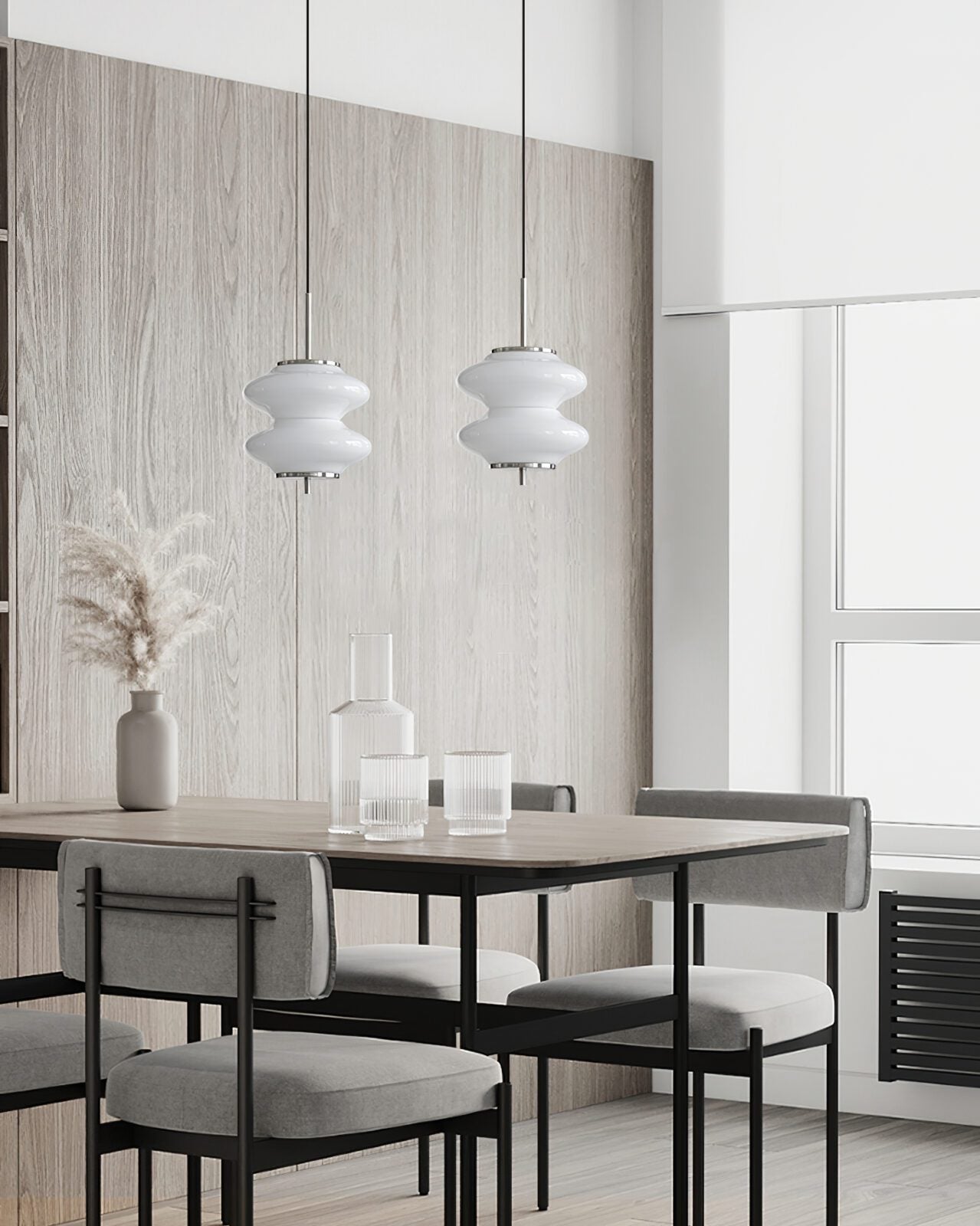 modern-blown-white-glass-globe-pendant-light-with-chrome-finish-led-hanging-ceiling-lamp