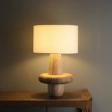 modern-eyelet-table-lamp-with-solid-wood-base-and-white-cloth-shade-for-bedside-lighting