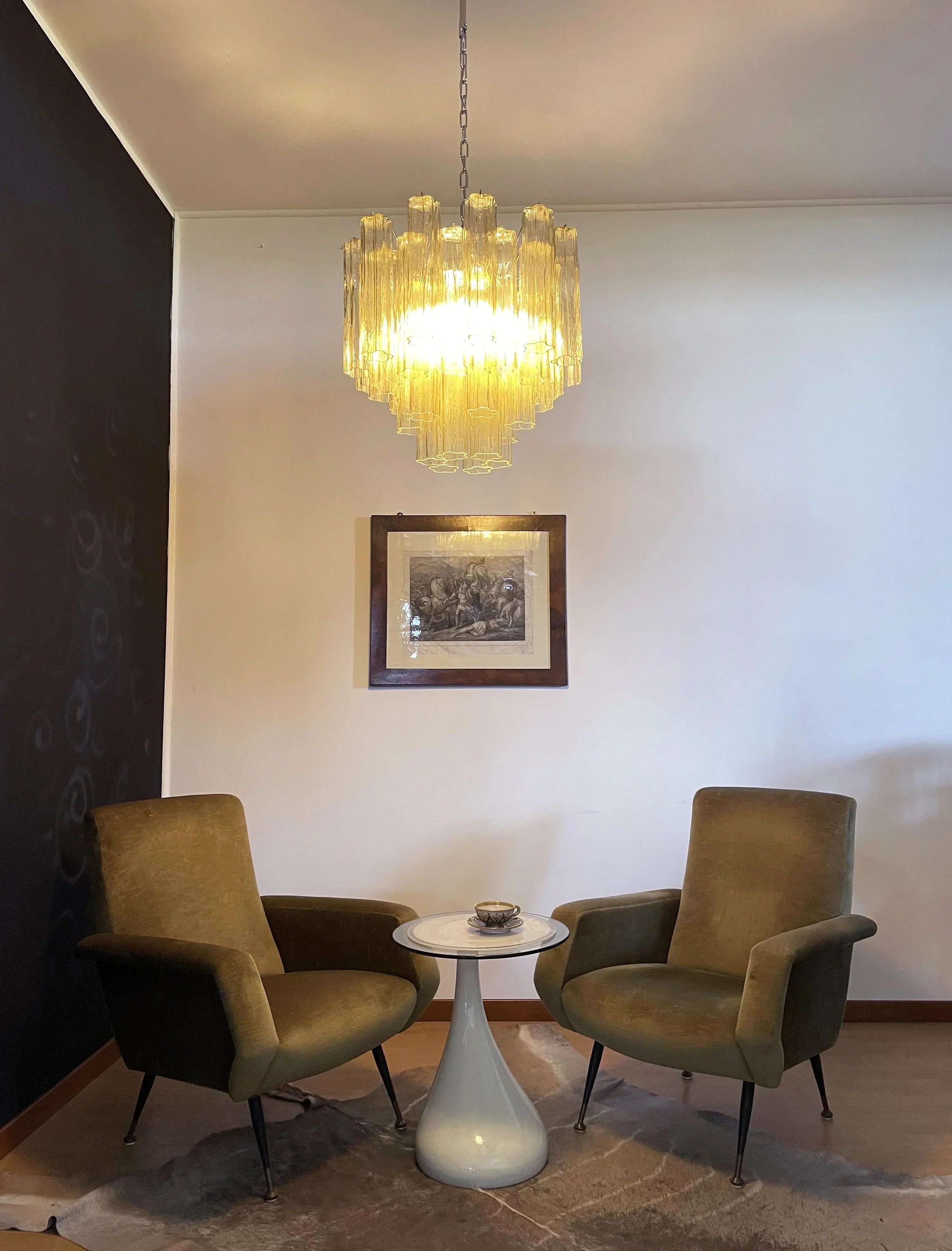 amber-murano-glass-tube-pendant-chandelier-for-living-dining-rooms-and-foyers