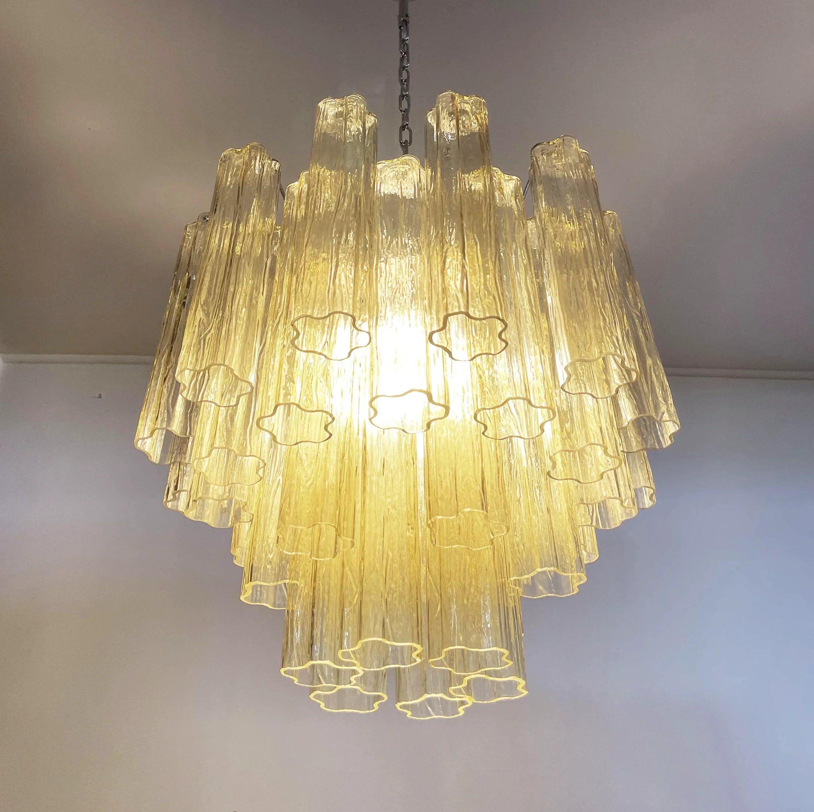 amber-murano-glass-tube-pendant-chandelier-for-living-dining-rooms-and-foyers