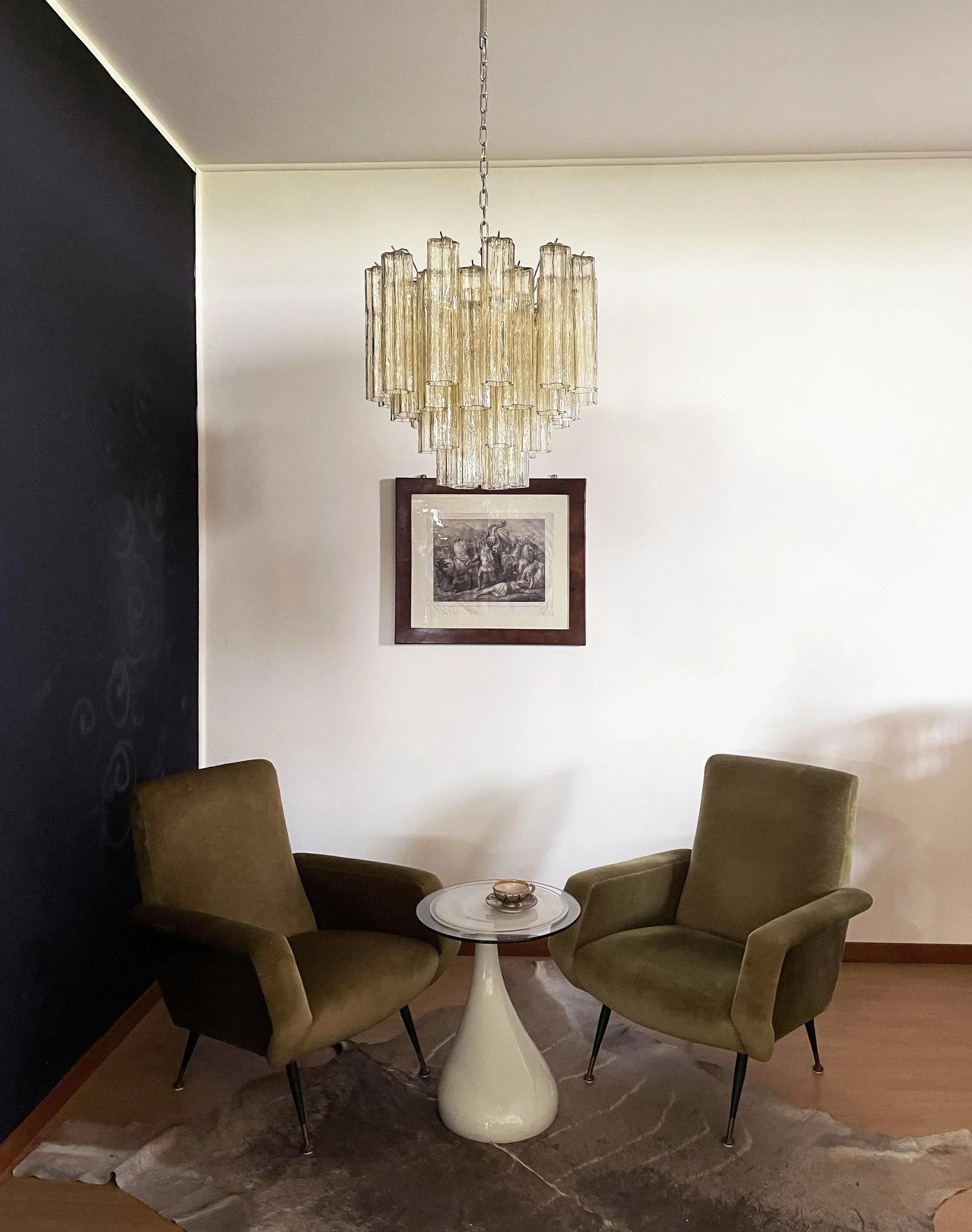 amber-murano-glass-tube-pendant-chandelier-for-living-dining-rooms-and-foyers