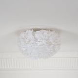 Modern Goose Feather Ceiling Lamp for Bedroom and Living Room Decor