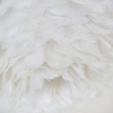 Modern Goose Feather Ceiling Lamp for Bedroom and Living Room Decor