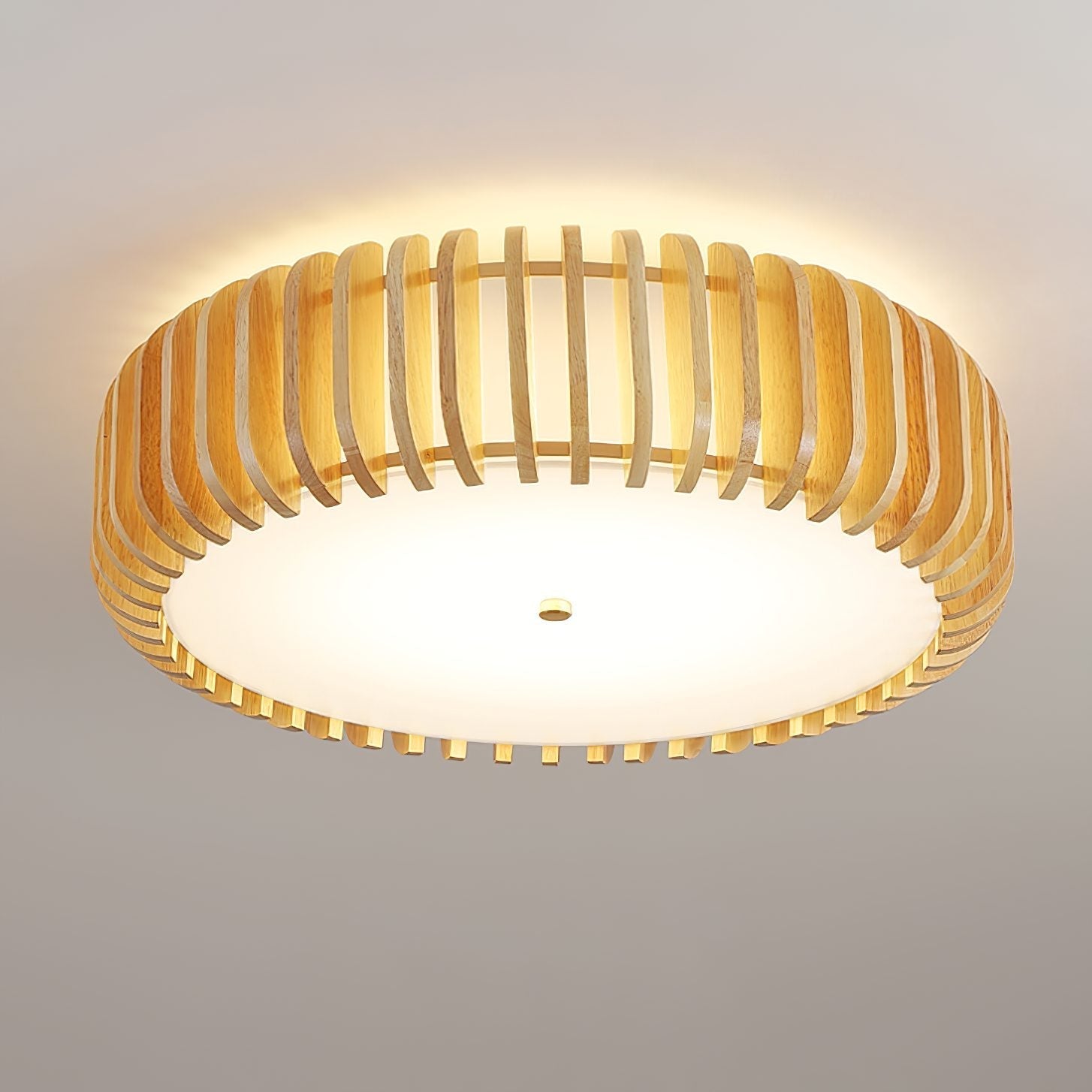 modern-yellow-wooden-fence-flush-mount-led-ceiling-light-with-three-color-changing-modes