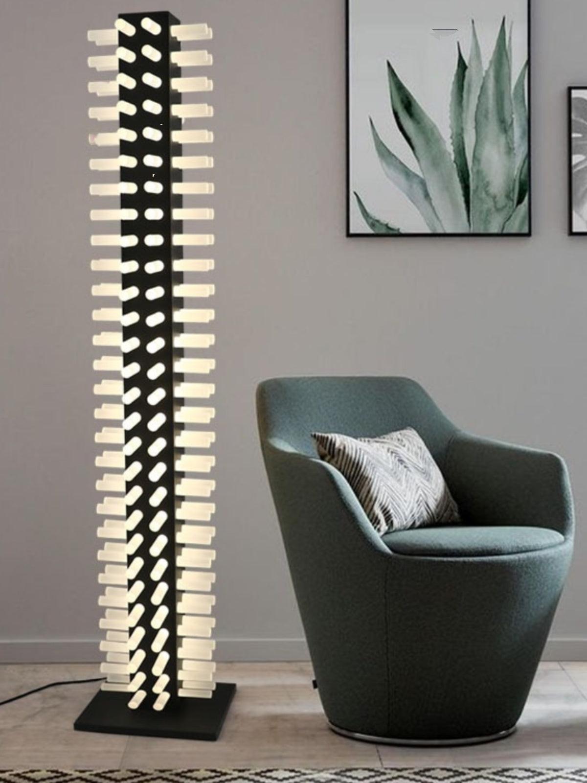 Filing Stand Minimalist Ambient Floor Lamp for Modern Living Room and Office Spaces