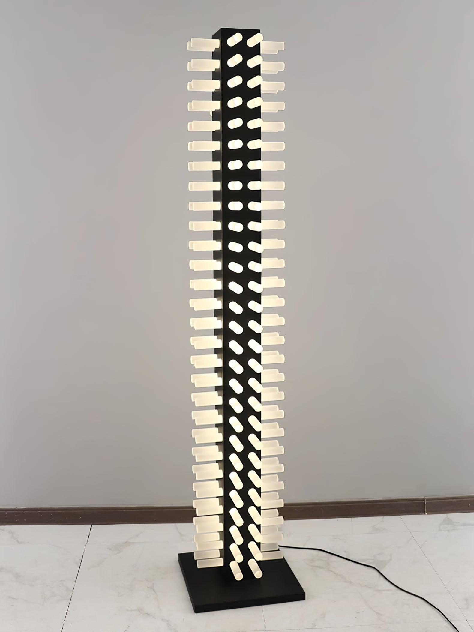 Filing Stand Minimalist Ambient Floor Lamp for Modern Living Room and Office Spaces