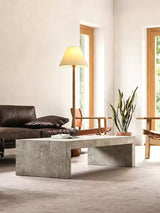Elegant Solid Wood Uplight Floor Lamp with Fabric Shade and Metal Accents