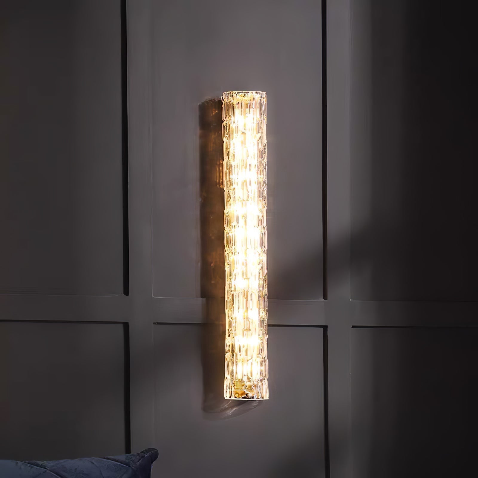 modern-brass-and-water-grained-glass-led-wall-sconce-light-set-of-2