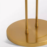 Elegant Flamingo Sculpture Standing Light with Frosted Glass Shade for Modern Interiors