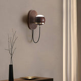 modern-walnut-wood-and-brass-round-wall-lamp-with-tri-color-integrated-led-sconce