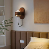 modern-walnut-wood-and-brass-round-wall-lamp-with-tri-color-integrated-led-sconce