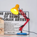 Colorful Multi Jointed Adjustable Arm Desk Lamp for Reading and Study Area Lighting