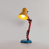 Colorful Multi Jointed Adjustable Arm Desk Lamp for Reading and Study Area Lighting