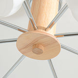 Modern Flower Buds Flush Mount Ceiling Light with Floral Glass Shades