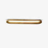 Modern Minimalist Organic Flowing Cloud LED Ceiling Light with Wood Frame and Acrylic Diffuser