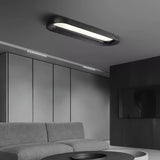 Modern Minimalist Organic Flowing Cloud LED Ceiling Light with Wood Frame and Acrylic Diffuser