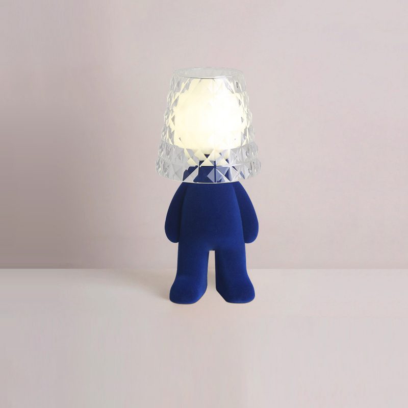 modern-pink-plush-character-table-lamp-unique-animal-resin-led-bedside-light-for-kids-room