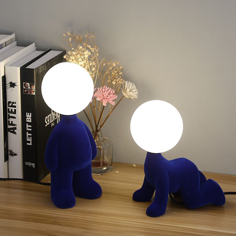 modern-pink-plush-character-table-lamp-unique-animal-resin-led-bedside-light-for-kids-room