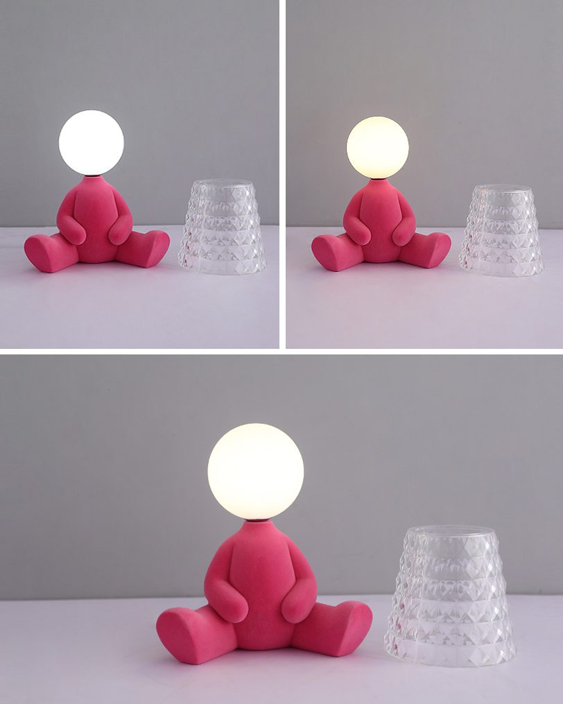 modern-pink-plush-character-table-lamp-unique-animal-resin-led-bedside-light-for-kids-room