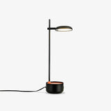 Focal Adjustable LED Desk Lamp with Storage Base and Rotating Head
