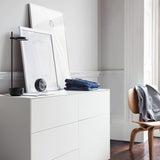 Focal Adjustable LED Desk Lamp with Storage Base and Rotating Head