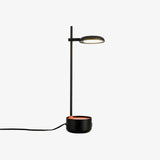 Focal Adjustable LED Desk Lamp with Storage Base and Rotating Head
