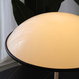 Fontana Modern Standing Lamp with Saucer Shade and Metal Pole for Ambient Lighting