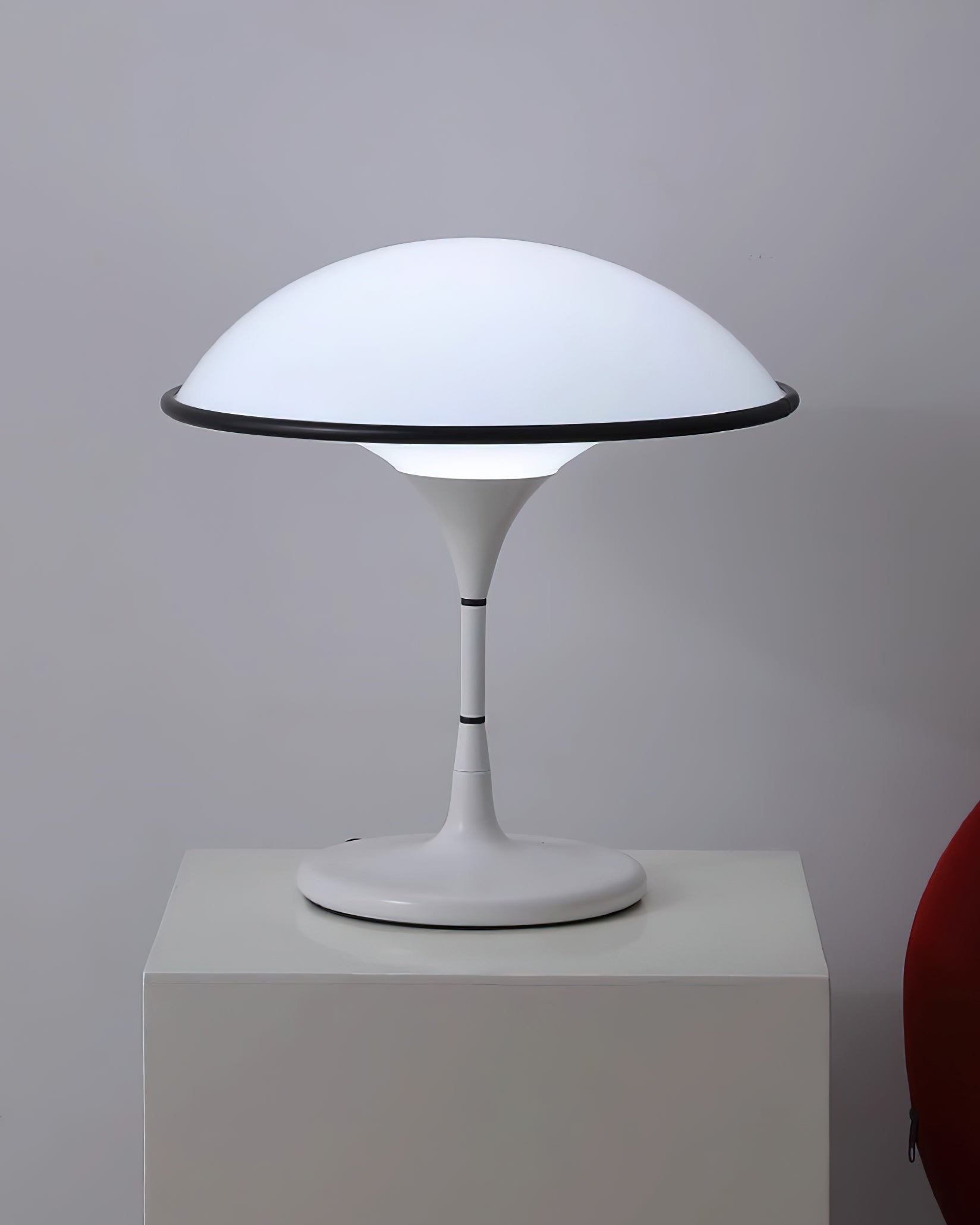 Modern Fontana Dome Table Lamp Retro Minimalist Metal Desk Light for Bedroom Office Living Room