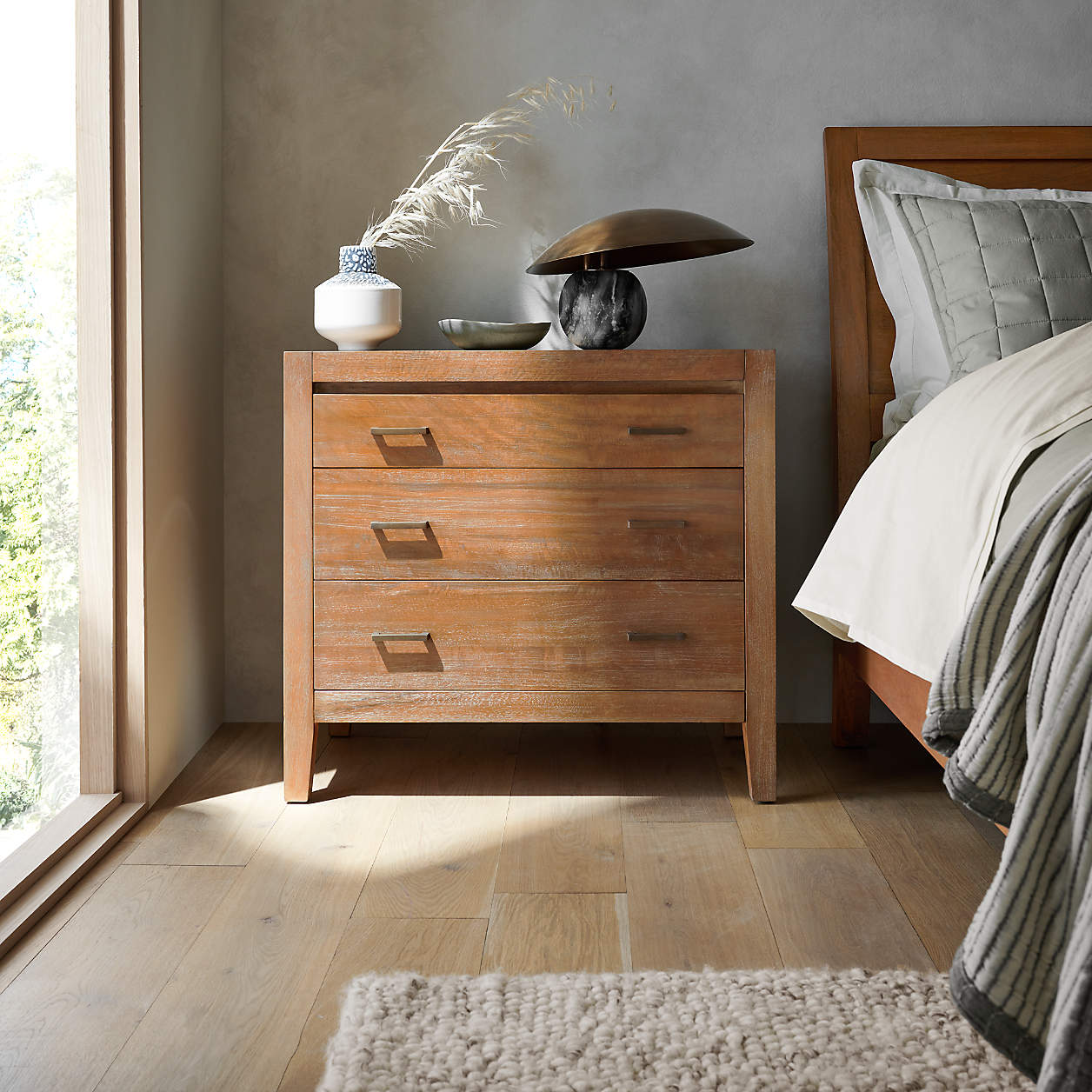 Formosa Modern Marble Sphere Table Lamp with Bronze Metal Tilt Shade for Bedroom and Living Room