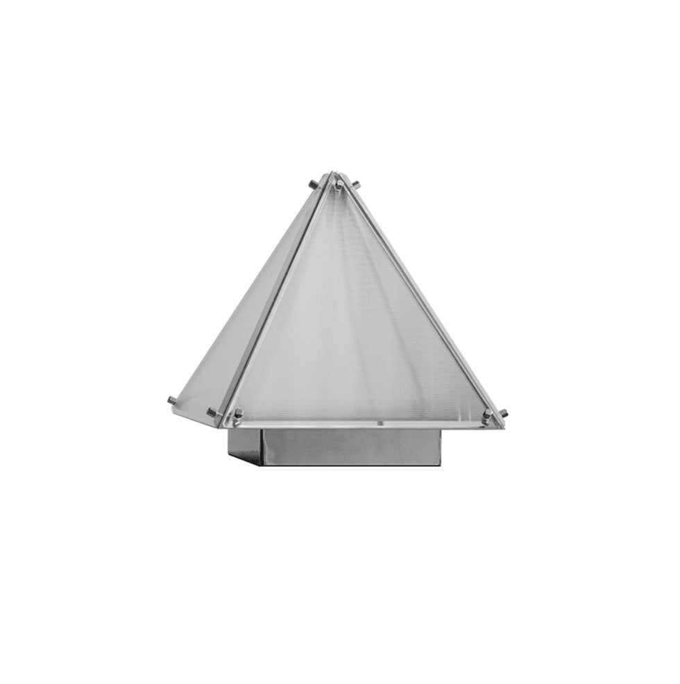 Modern Architectural Patterned Glass LED Table Lamp Chrome Finish Bedside Desk Light