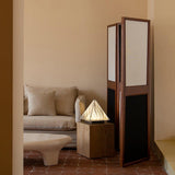 Modern Architectural Patterned Glass LED Table Lamp Chrome Finish Bedside Desk Light