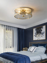 franklin-industrial-brass-and-glass-flush-mount-ceiling-light-for-entryways-and-dining-rooms