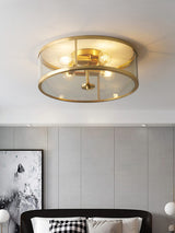 franklin-industrial-brass-and-glass-flush-mount-ceiling-light-for-entryways-and-dining-rooms