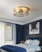 franklin-industrial-brass-and-glass-flush-mount-ceiling-light-for-entryways-and-dining-rooms