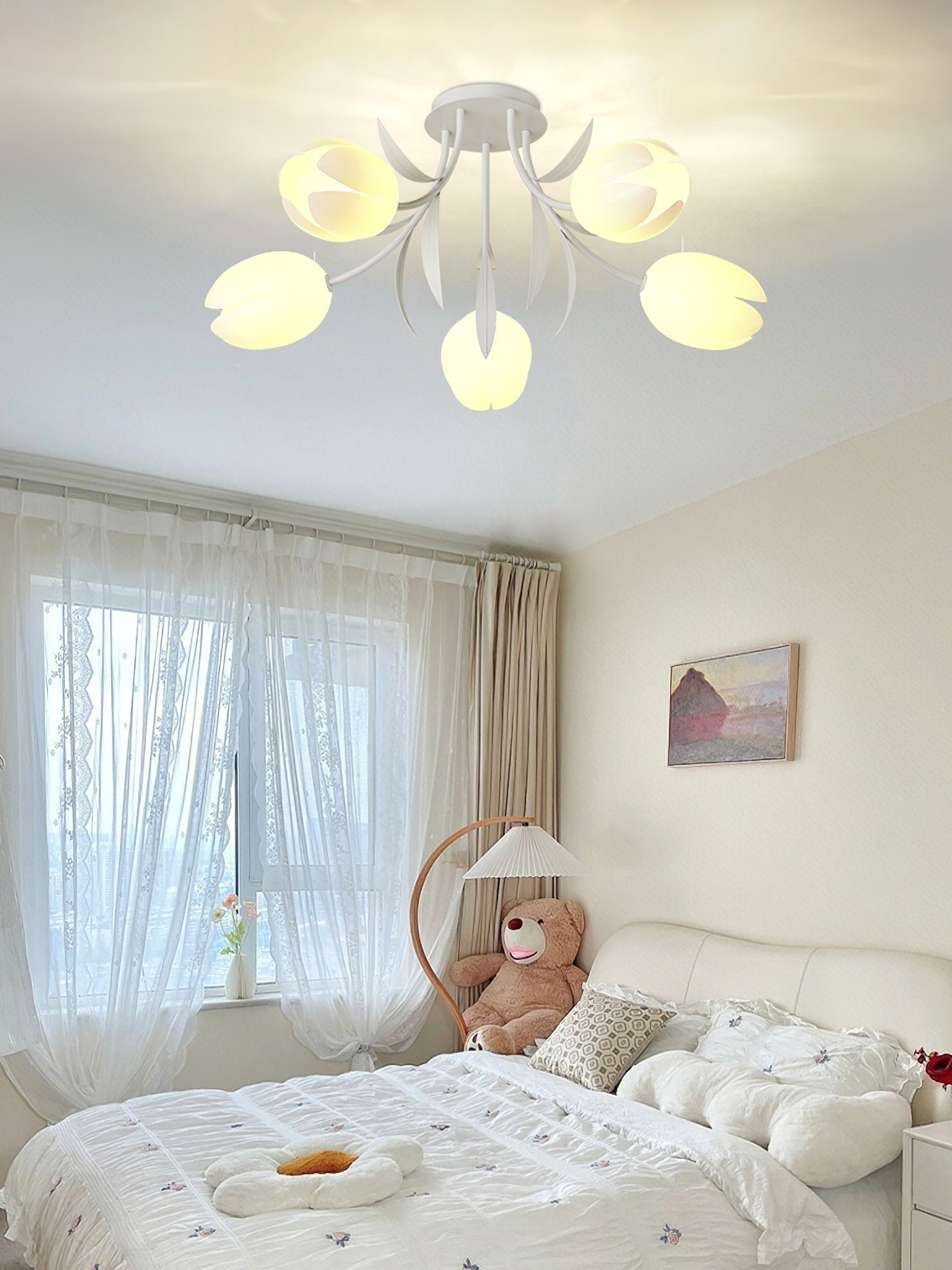 cream-orchid-flower-petal-ceiling-light-fixture-with-pe-rotomoulding-shade-for-modern-home-decor